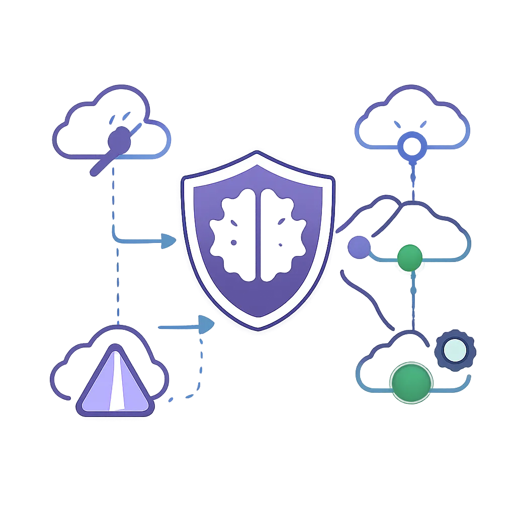 Ilustración técnica para: LLM Fallback: automatizaciones que sobreviven caídas de API