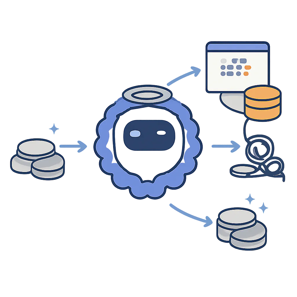 Ilustración técnica para: Programmatic Tool Calling en Claude: Menos Tokens, Más Agentes