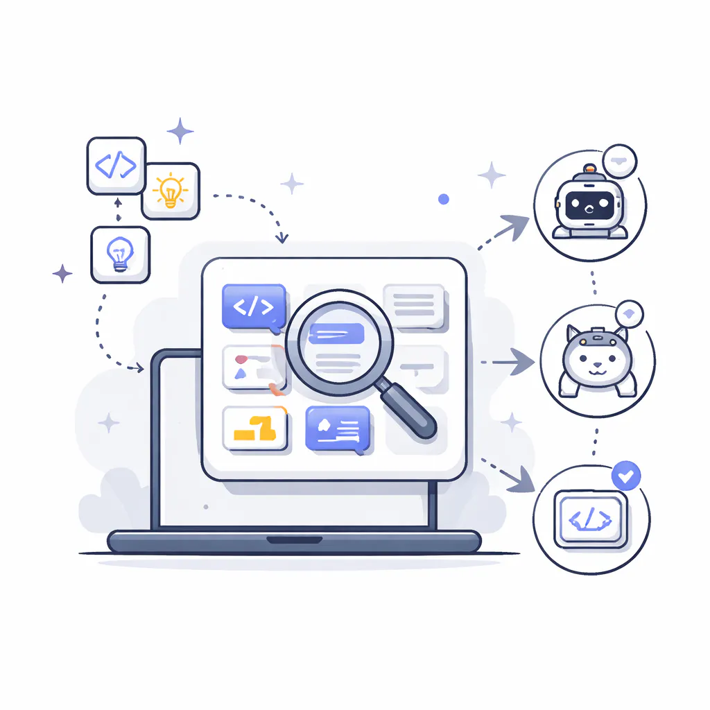 Ilustración técnica para: SkillsGate: Marketplace de 45.000 Skills para Agentes IA